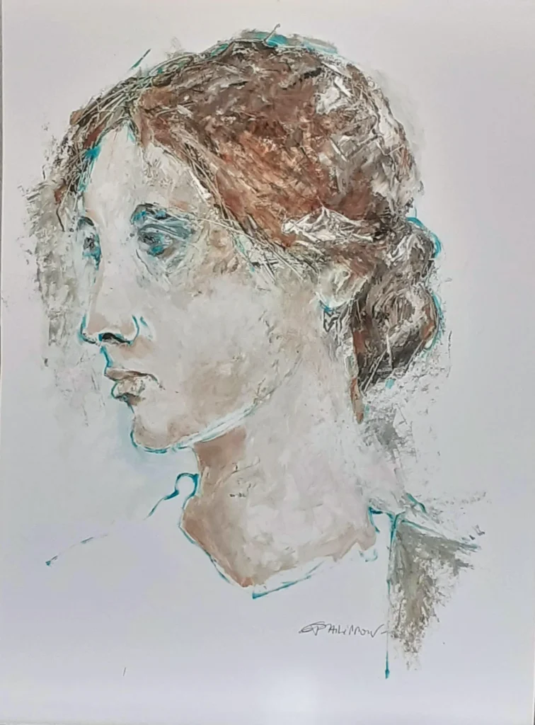 Ebauche 457 | Huile sur papier