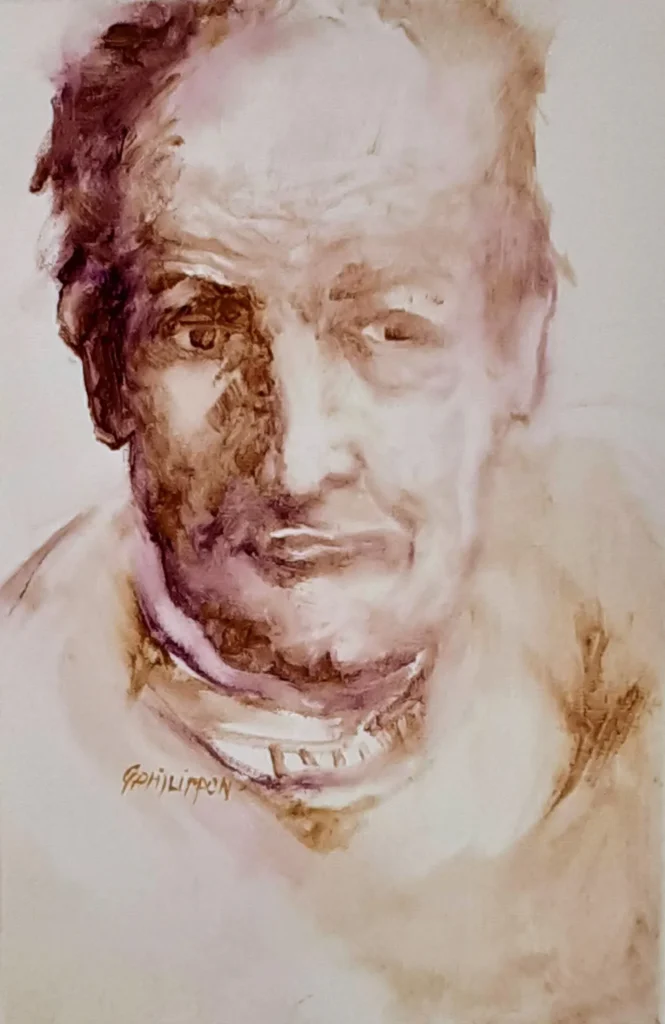 Ebauche 534 | Huile sur toile | 41×27