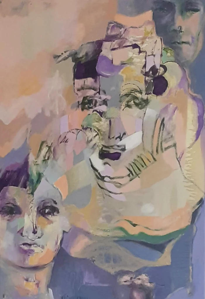 Huile sur toile | Mémoires d’Adrienne | 60×40