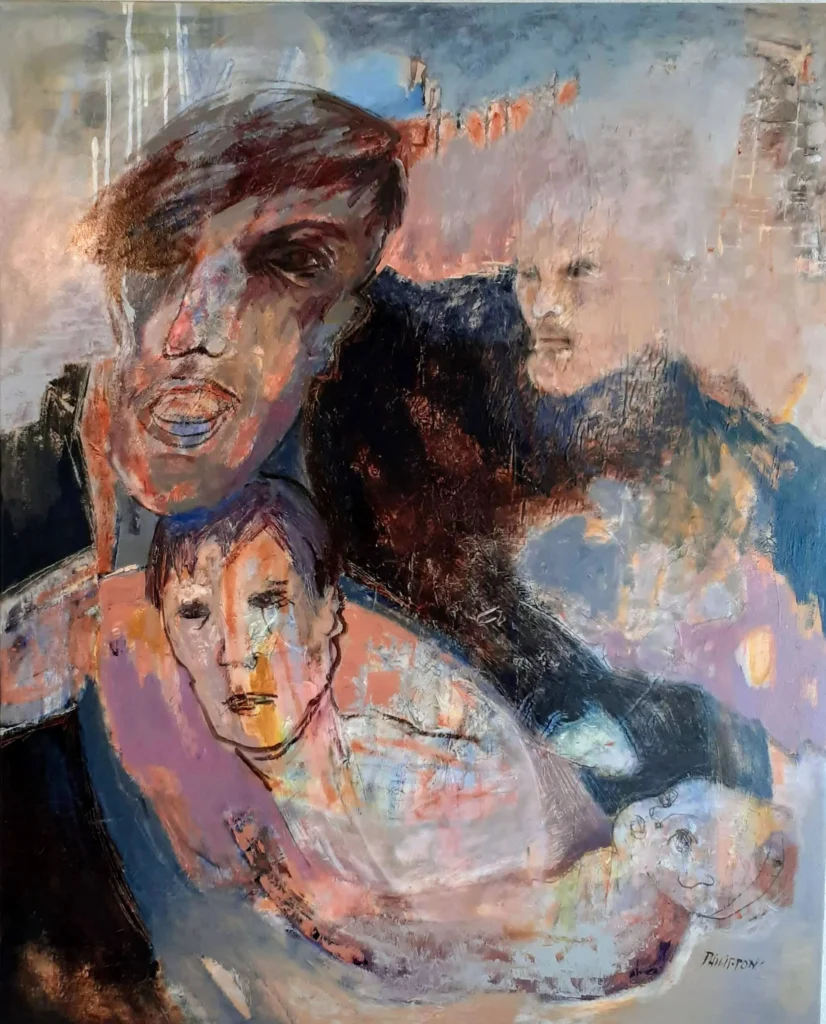 Huile sur toile | Odyssée | 100×81