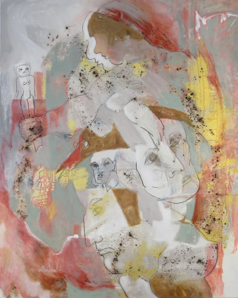 Huile sur toile | Le sceptre d’Autocar | 100×81