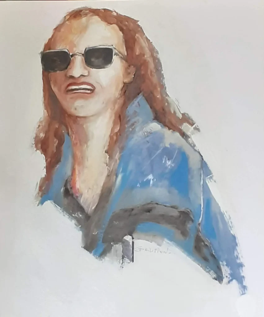 Ebauche 463 | Huile sur papier | 65×50