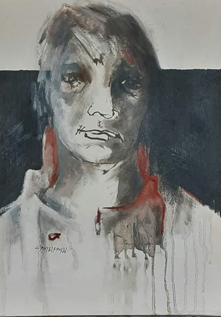 Ebauche 540 | Huile sur toile | 55×38